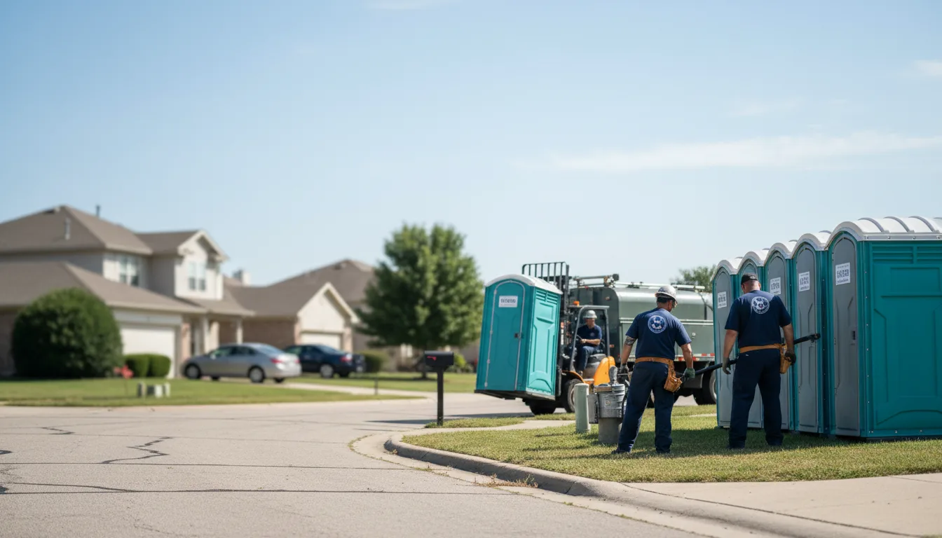 Porta Potty Rental in Harrodsburg, KY near me